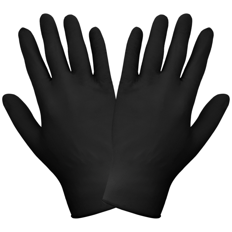 Rękawiczki nitrylowe czarne 1szt