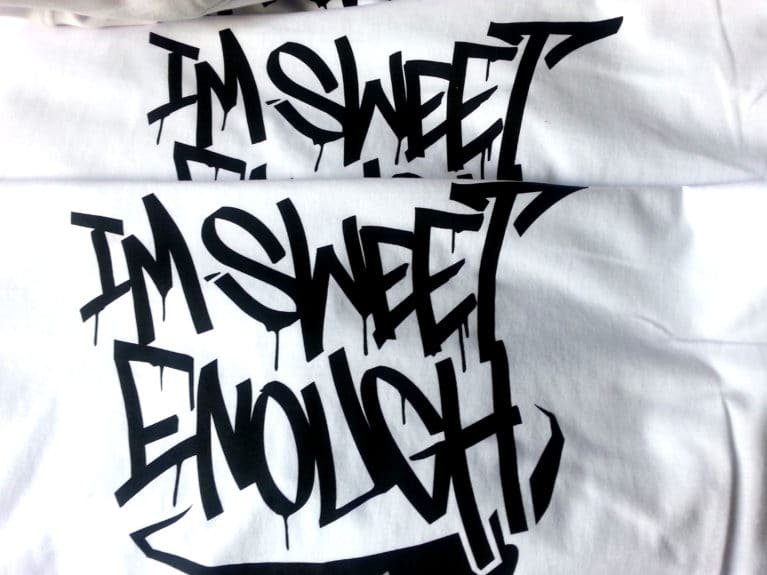 Koszulka " I'm sweet enough "