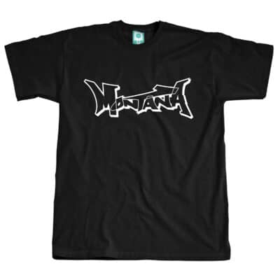 Montana LOGO Black T-Shirt koszulka