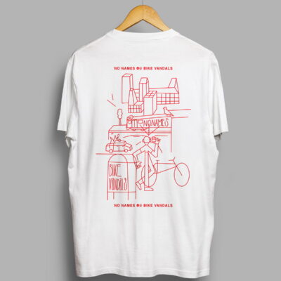 tshirt NONAME'S x BIKEVANDALs white