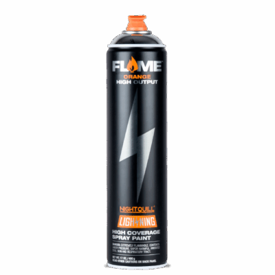 Flame Orange Lighting 600ml Chrome