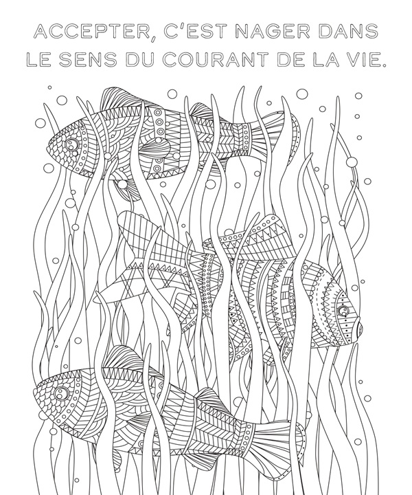 Color therapy Lâchez prise KOLOROWANKa 4 Color therapy Lâchez prise KOLOROWANKa