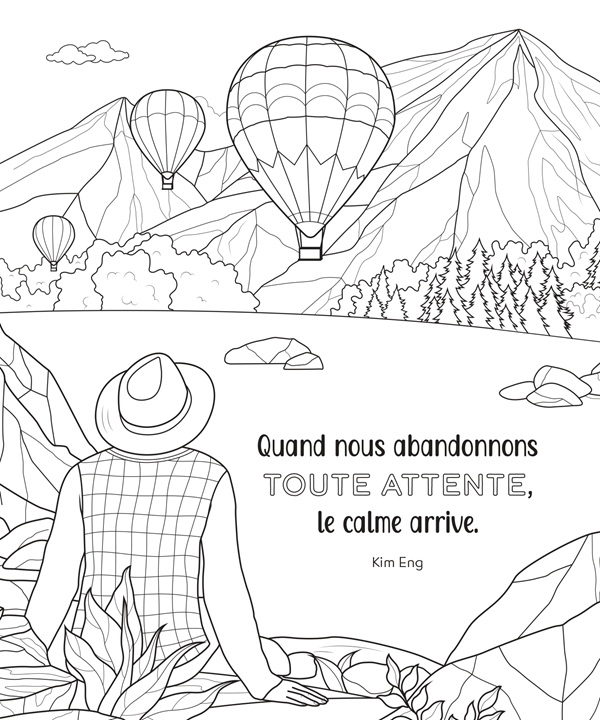 Color therapy Lâchez prise KOLOROWANKa 5 Color therapy Lâchez prise KOLOROWANKa