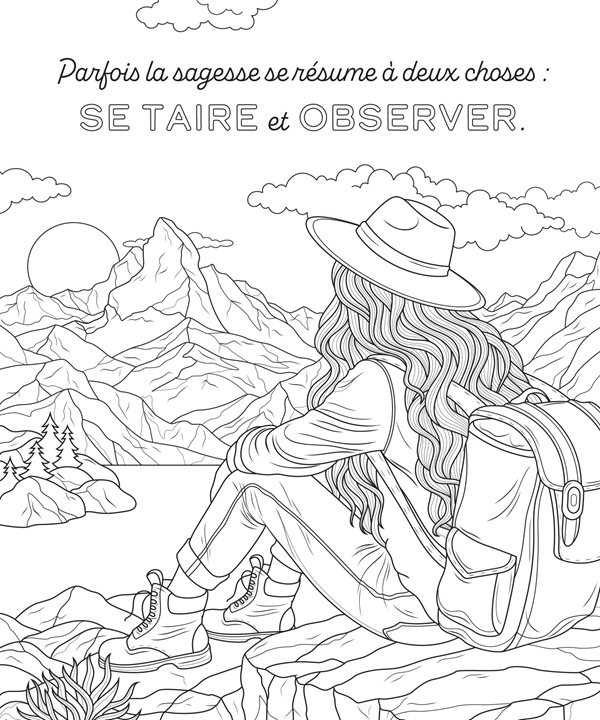 Color therapy Lâchez prise KOLOROWANKa 10 Color therapy Lâchez prise KOLOROWANKa