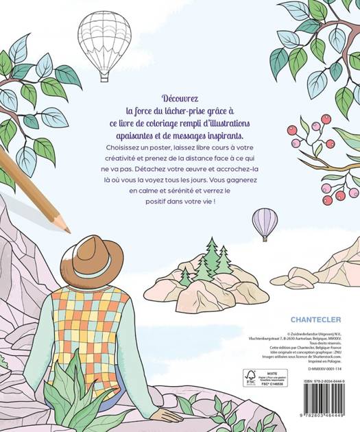 Color therapy Lâchez prise KOLOROWANKa 2 Color therapy Lâchez prise KOLOROWANKa