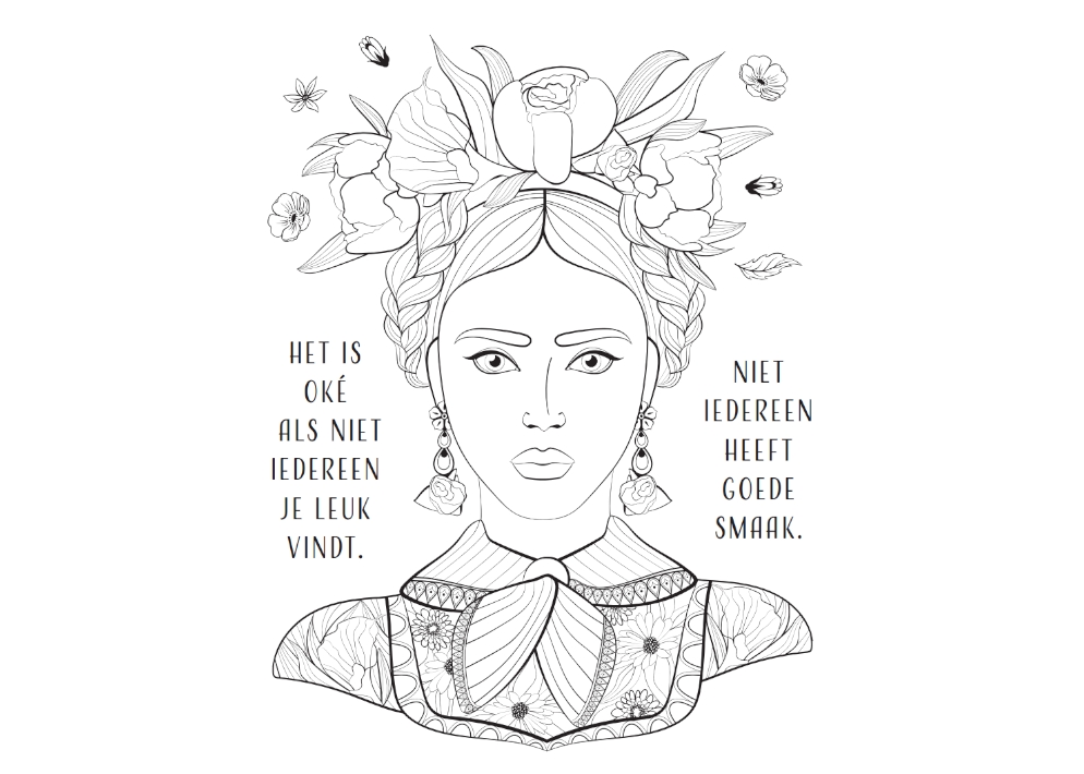 Kolorowanka „Kochaj siebie” 5 Kolorowanka „Kochaj siebie”